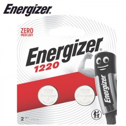ENERGIZER 1220 3V LITHIUM COIN BATTERY 2 PACK  (MOQ 12)