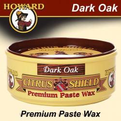 HOWARD DARK OAK CITRUS-SHIELD PASTE WAX 325 ML