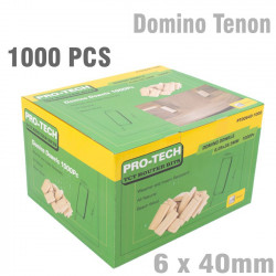 DOMINO TENON 6X40MM 1000PC COLOUR BOX BEECH WOOD