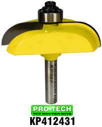 Classical cove edge profile bit by Pro-Tech